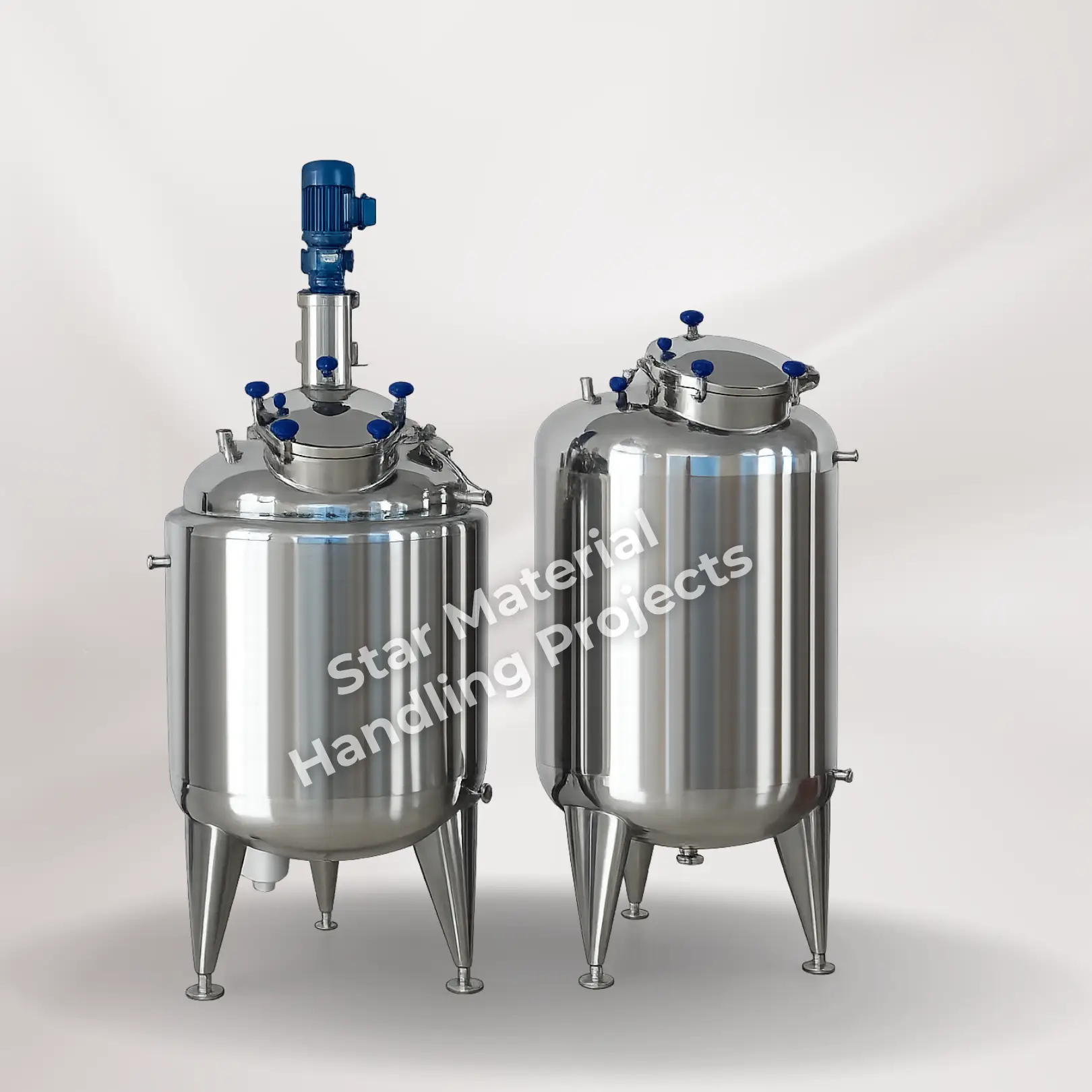 mixing tank with homogenizer